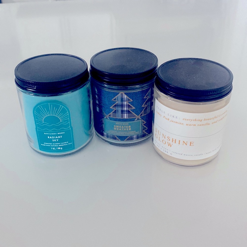 Bath & body works candles